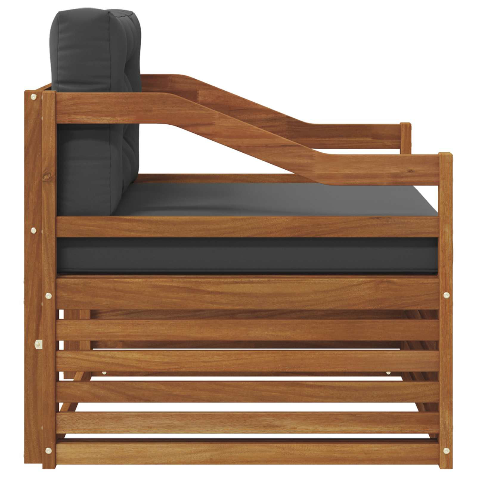2 Stück Outdoor-Sofa Natur