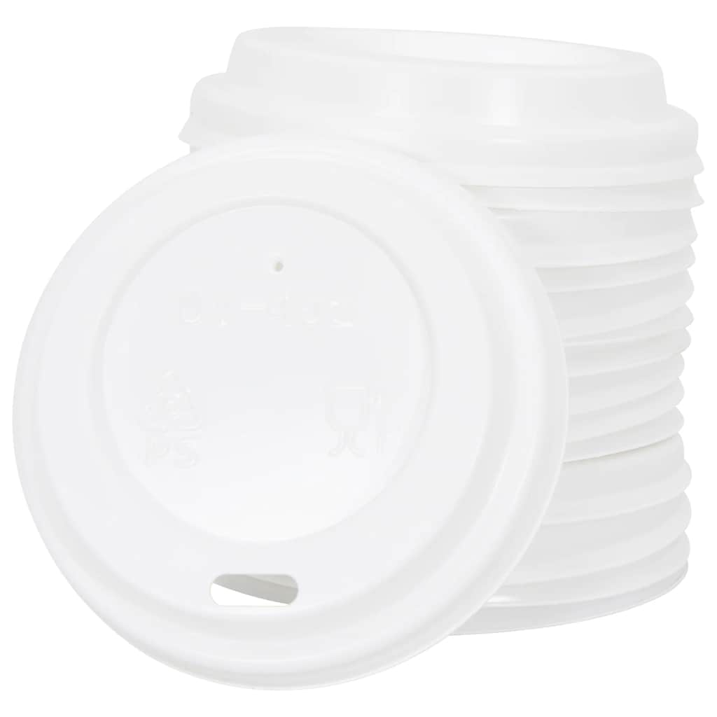 Pappbecher mit Deckeln 1000 Stk. 12oz 300ml