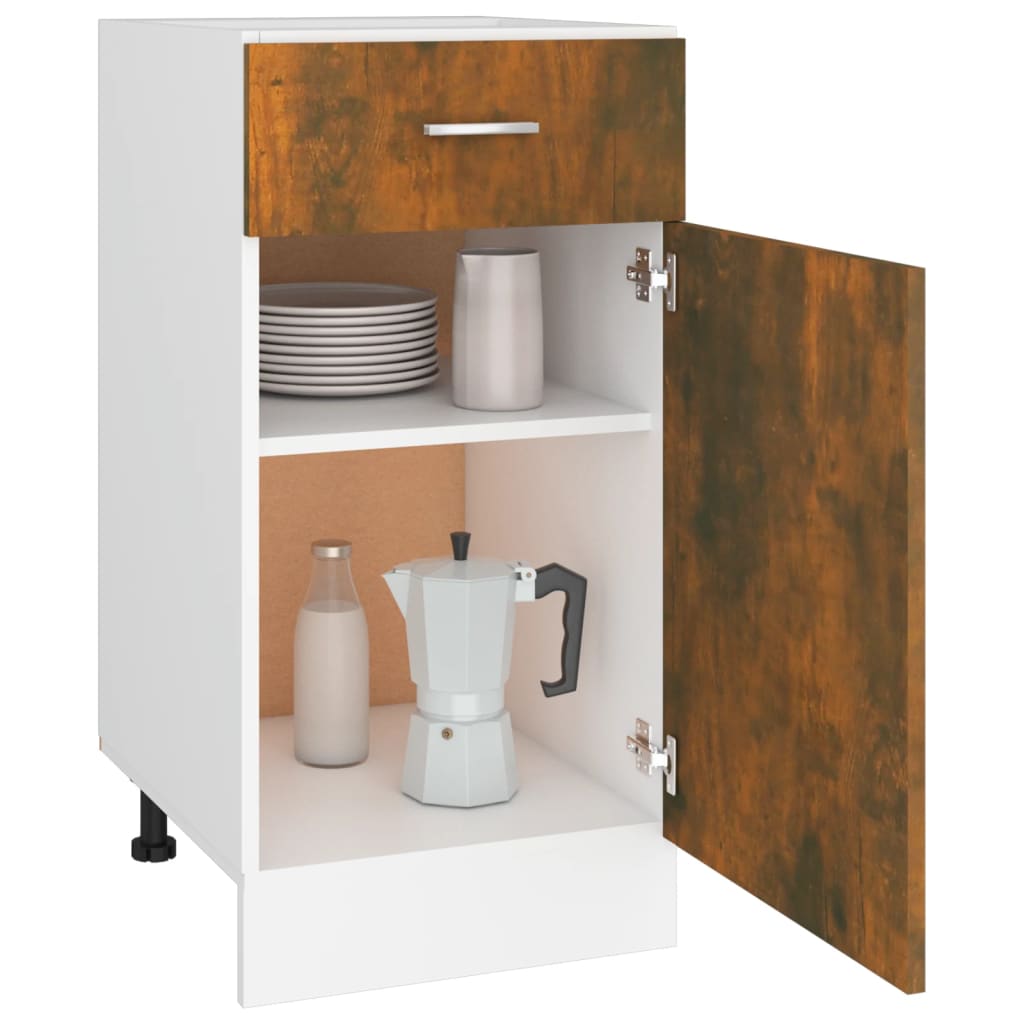 Unterschrank Lyon Weiß 60x46x81,5 cm Holzwerkstoff