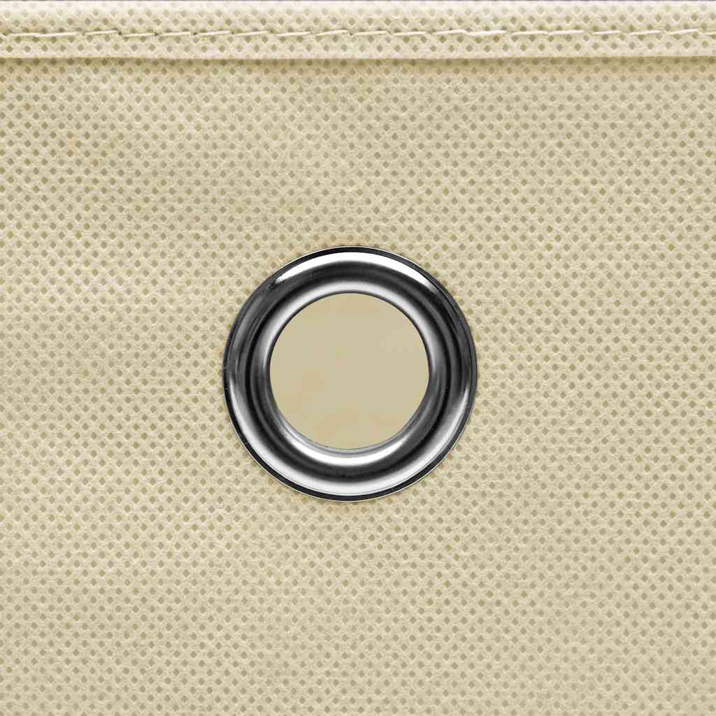 Aufbewahrungsboxen 4 Stk. Blau 32x32x32 cm Stoff
