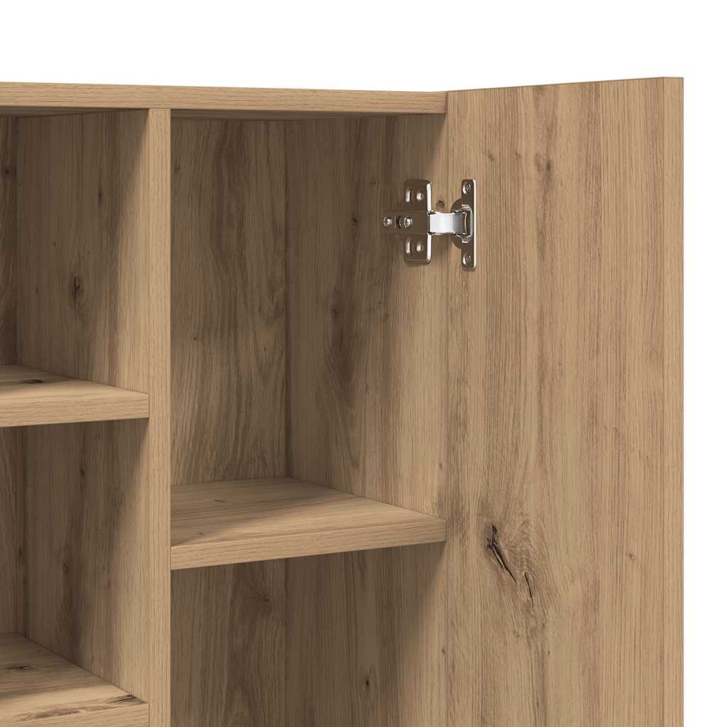 Waschmaschinenschrank Weiß 64x25,5x190 cm
