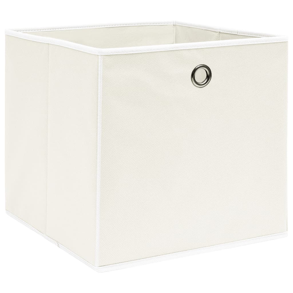 Aufbewahrungsboxen 4 Stk. Blau 32x32x32 cm Stoff