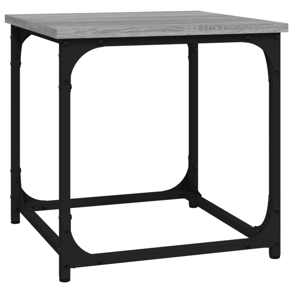 Beistelltisch Schwarz 40x40x40 cm Holzwerkstoff