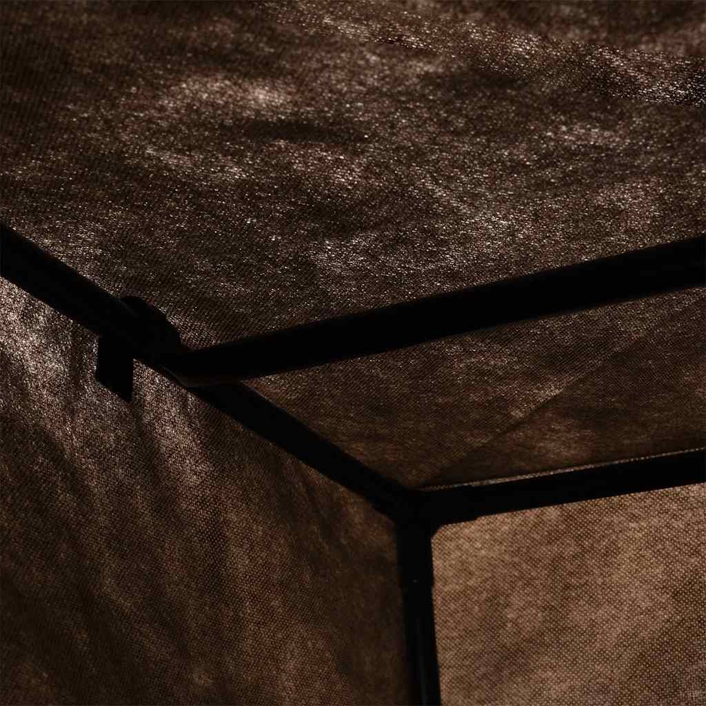 Kleiderschrank Schwarz 75×50×160 cm