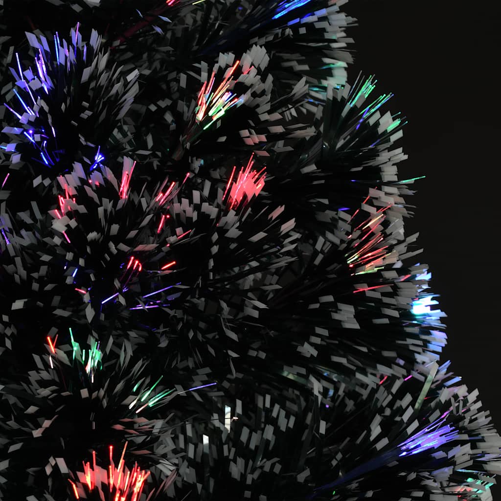 Vorbeleuchteter Weihnachtsbaum mit Ständer und LED 150 cm Glasfaser