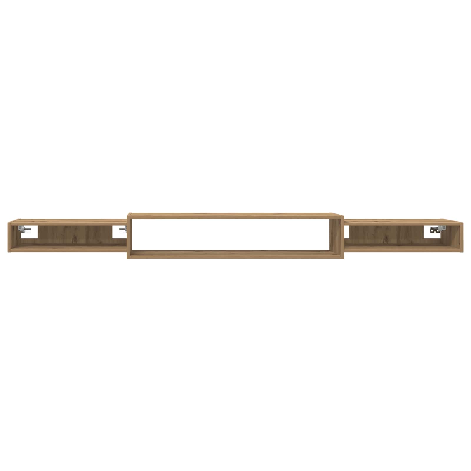 Wandmontierter TV-Schrank Wandhalterung Weiß 140 x 28 x 21 cm