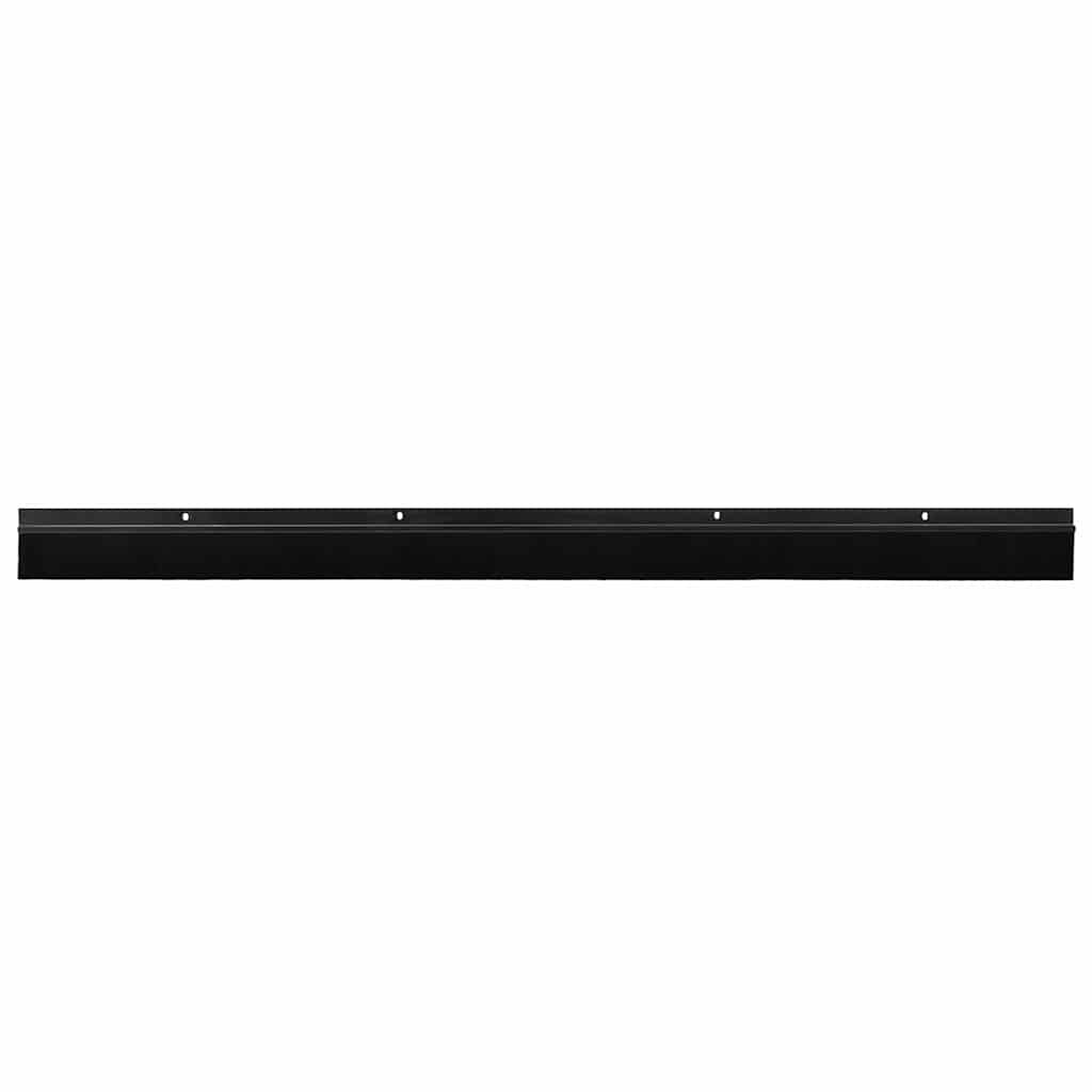 Aufsteck Türbürstendichtungen 2 pcs Braun 100 cm