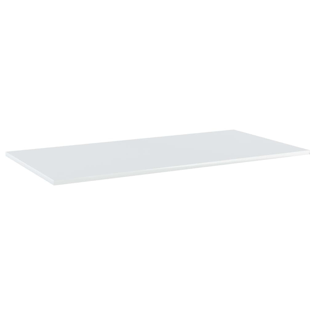 Bücherregal-Bretter 4 Stk. Weiß 40x10x1,5 cm Holzwerkstoff