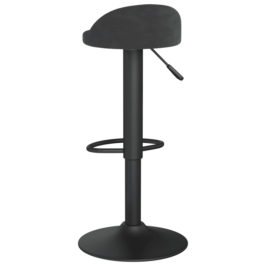 Barhocker Dunkelgrün Samt