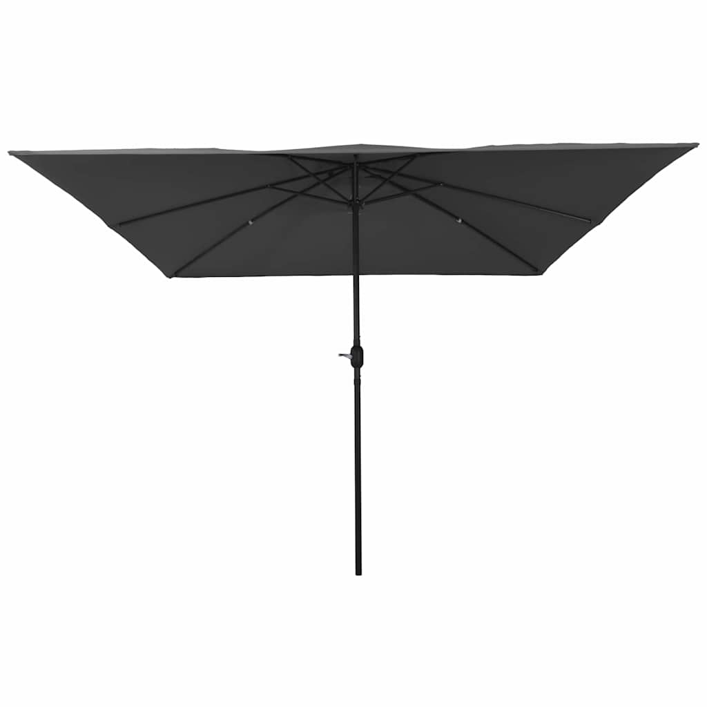 Garten-Sonnenschirm Sand 295 x 295 x 245 cm Polyester und Stahl