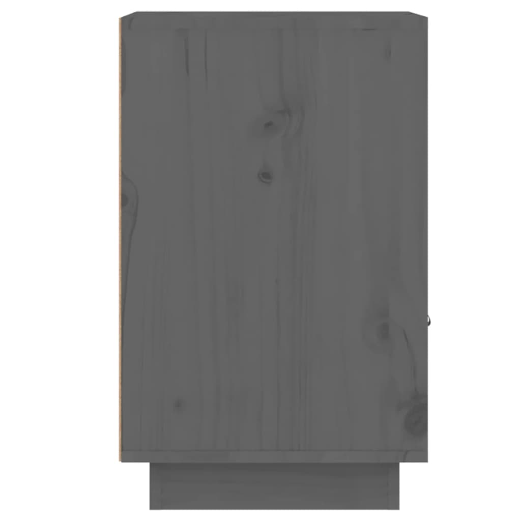 Nachttisch 40x34x55 cm Massivholz Kiefer