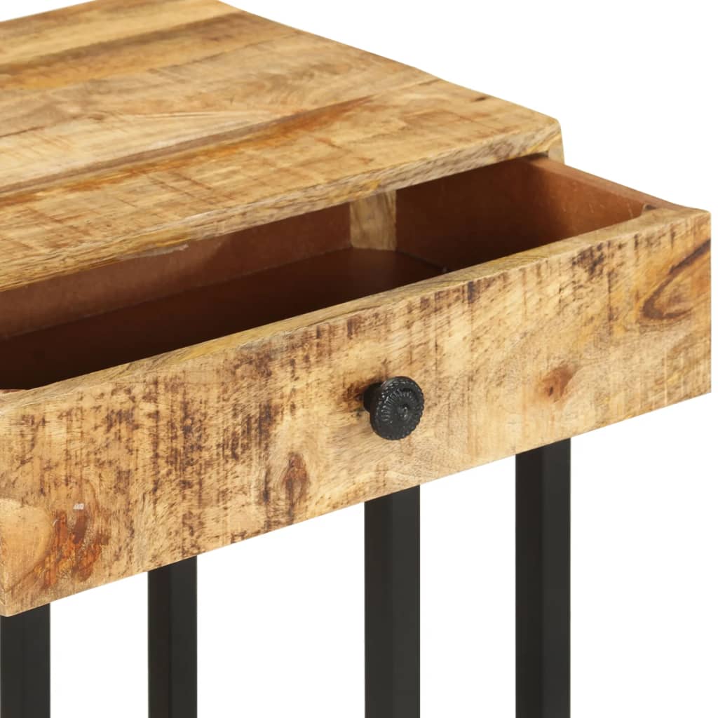Beistelltisch U-Form 45x30x61 cm Akazie Massivholz