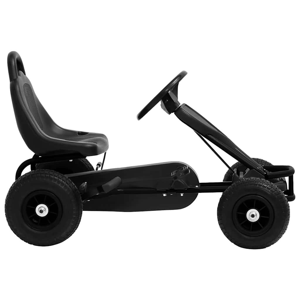 Pedal Go-Kart mit Luftreifen Rot