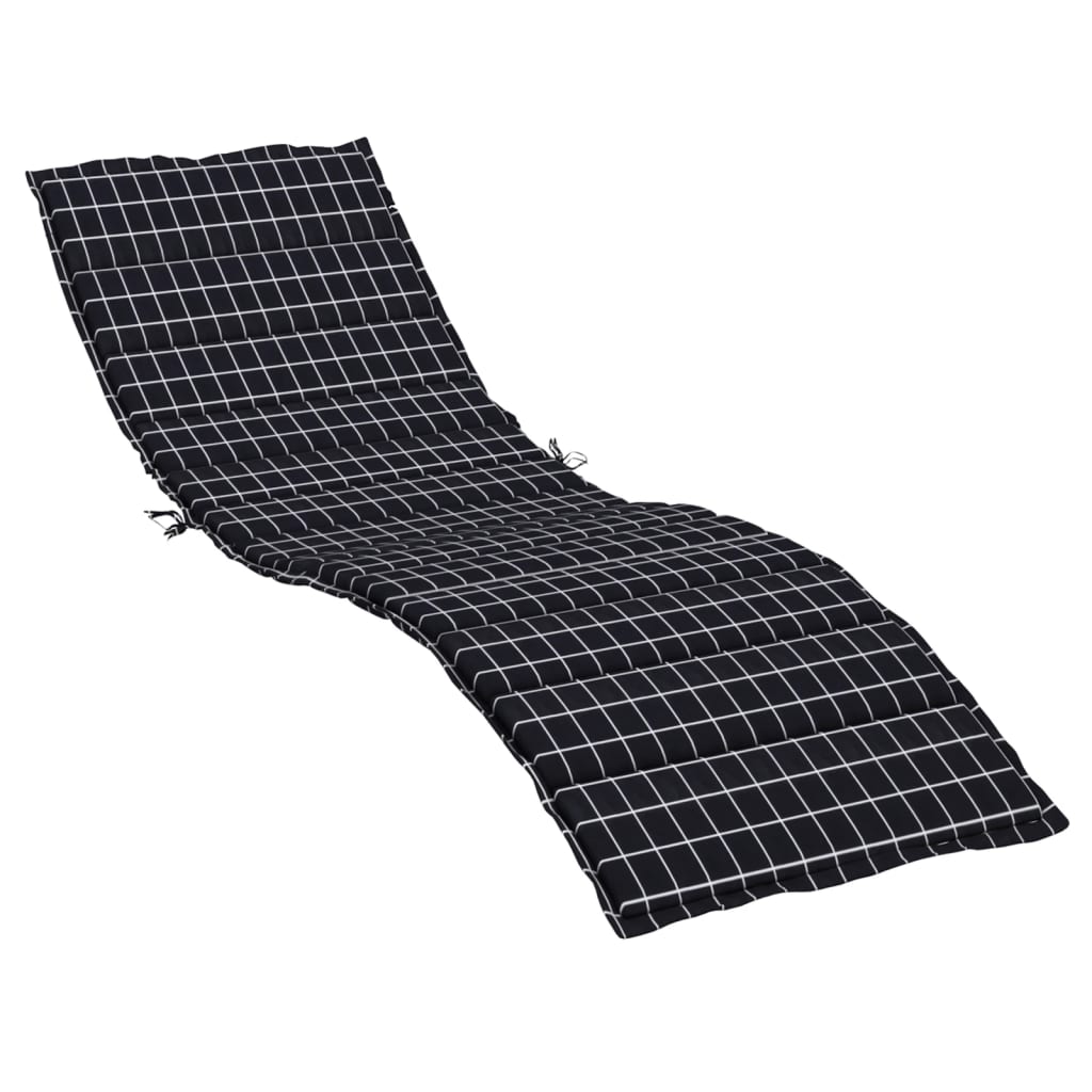 Liege-Kissen Blatt Blattmuster 200 x 70 x 3 cm Oxford-Stoff