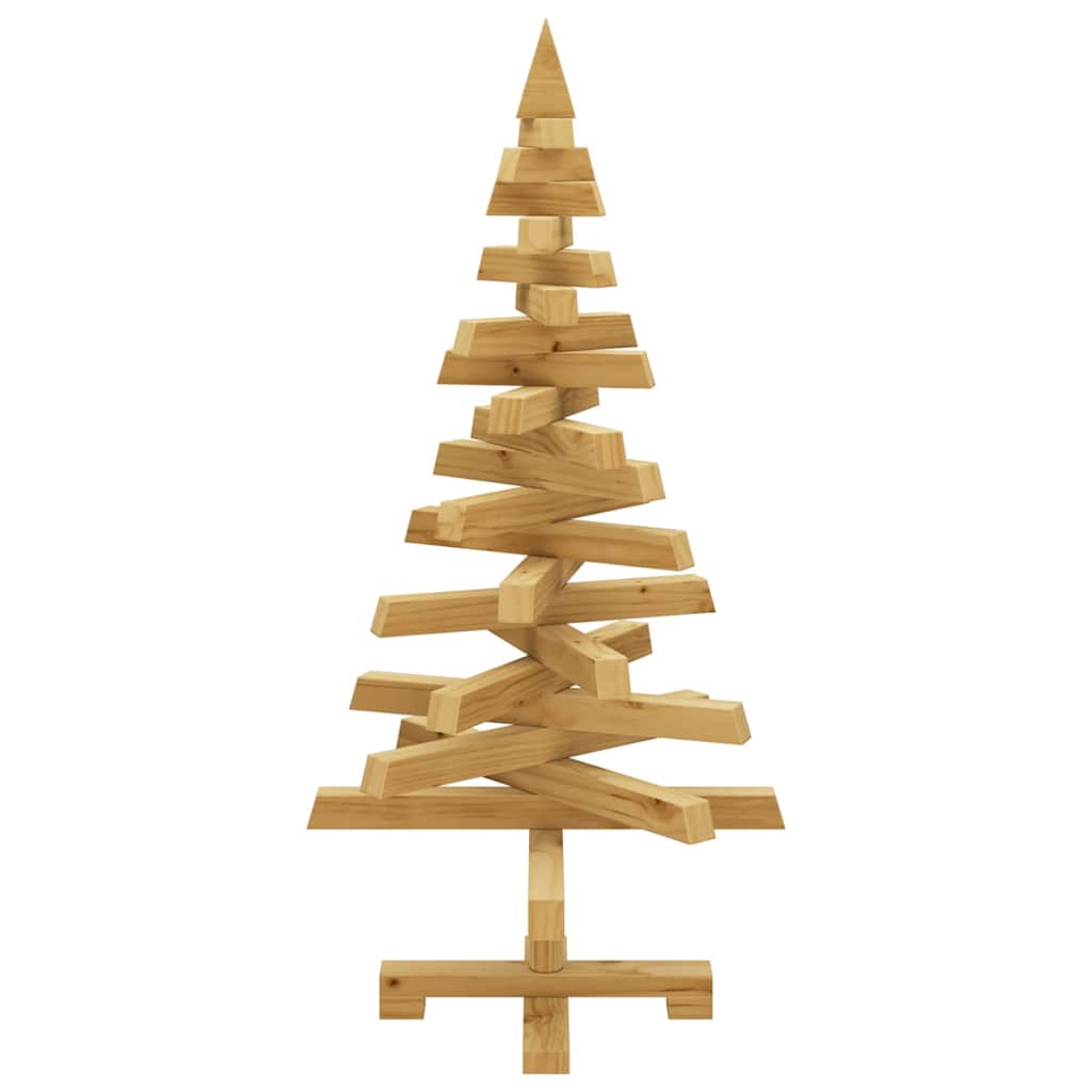 Weihnachtsbäume mit Ständer Natur 60 cm Massivholz Kiefer