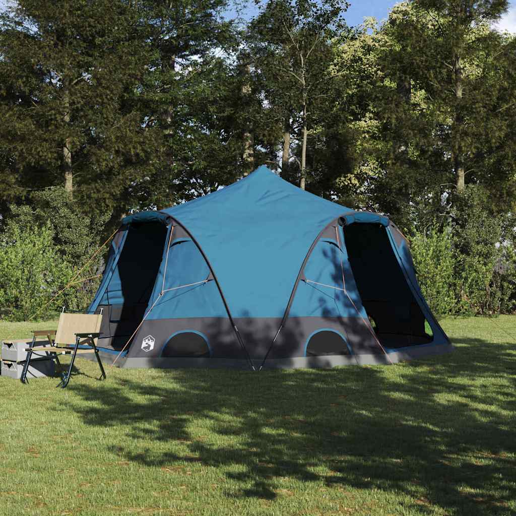 Dome Zelt für 4 Personen mit Dach Grün 505 x 450 x 248 cm