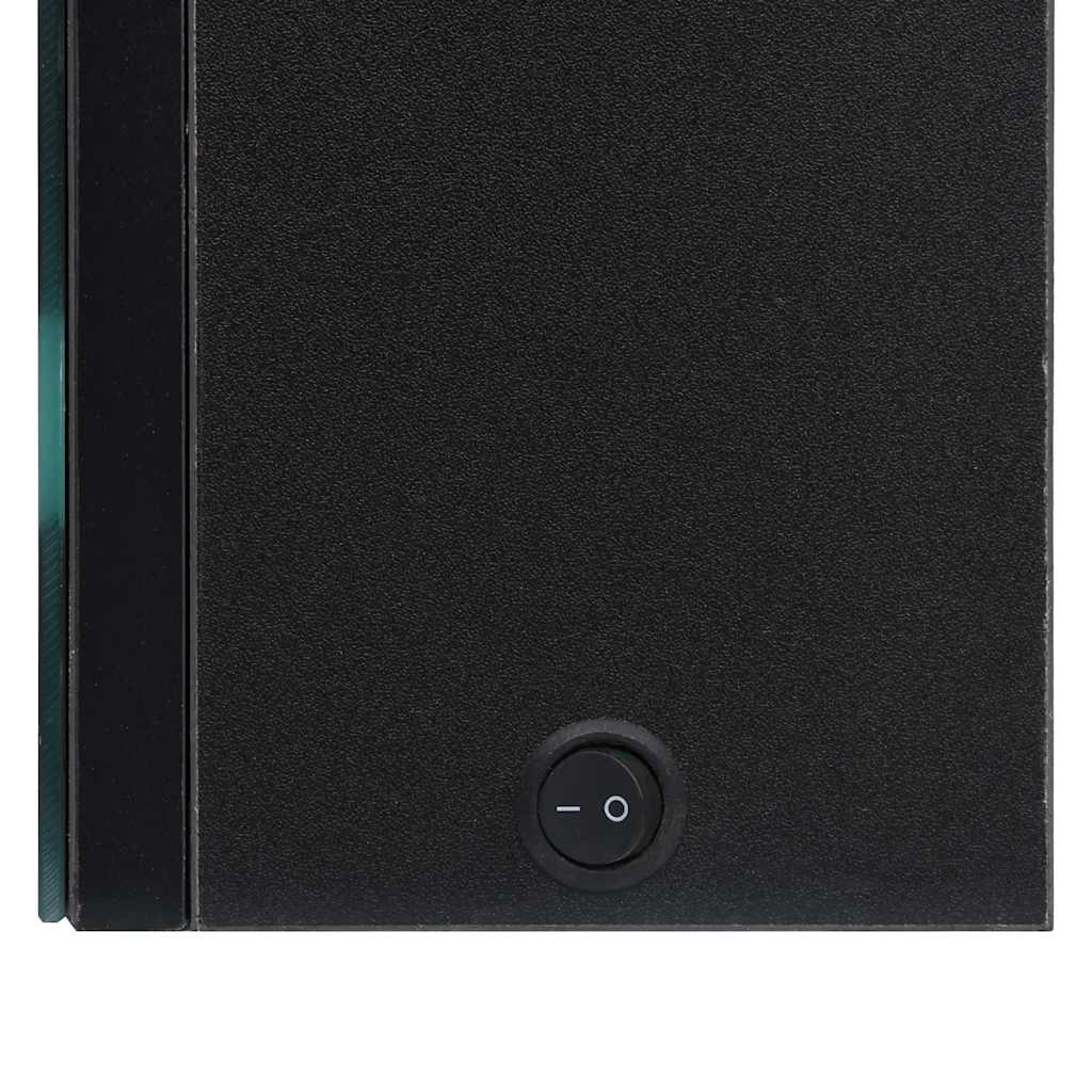 LED-Bad-Spiegelschrank Betongrau 50x14x60 cm
