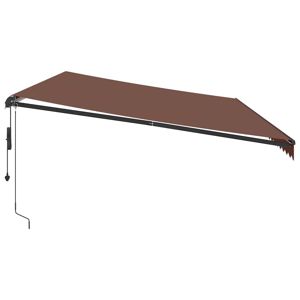 Markise Automatisch Einziehbar 350x250 cm Creme