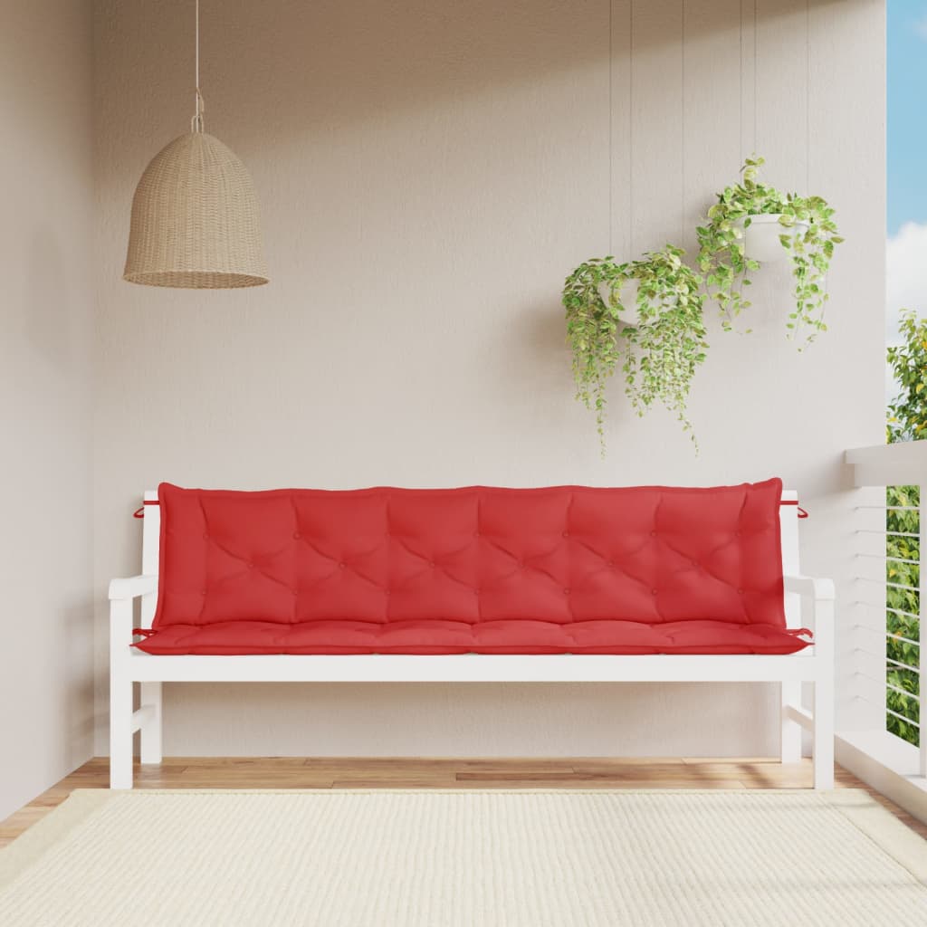 Gartenbank-Auflagen 2 Stk. Königsblau 100x50x7 cm Oxford-Gewebe