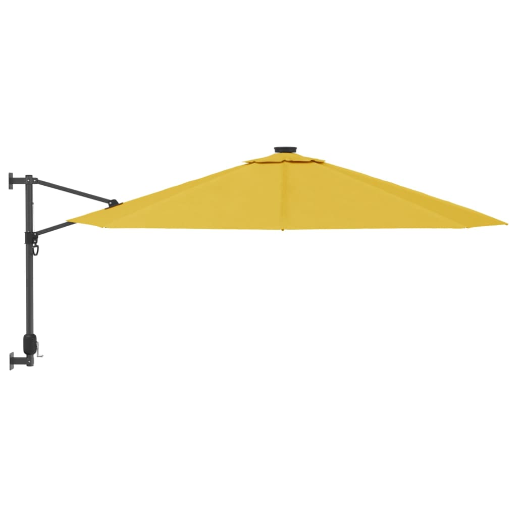 Wand-Sonnenschirm Apfelgrün 290 cm