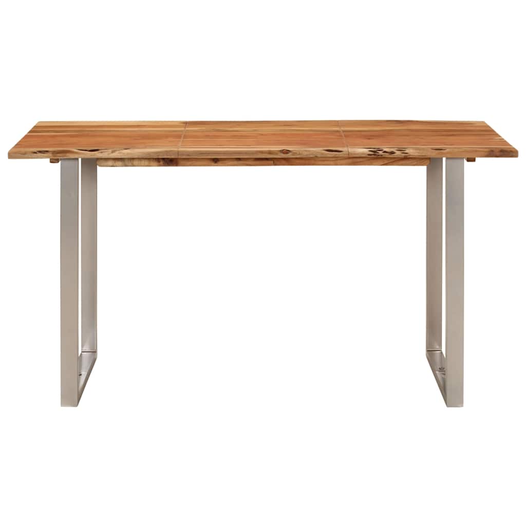 Esstisch 154x80x76 cm Massivholz Akazie
