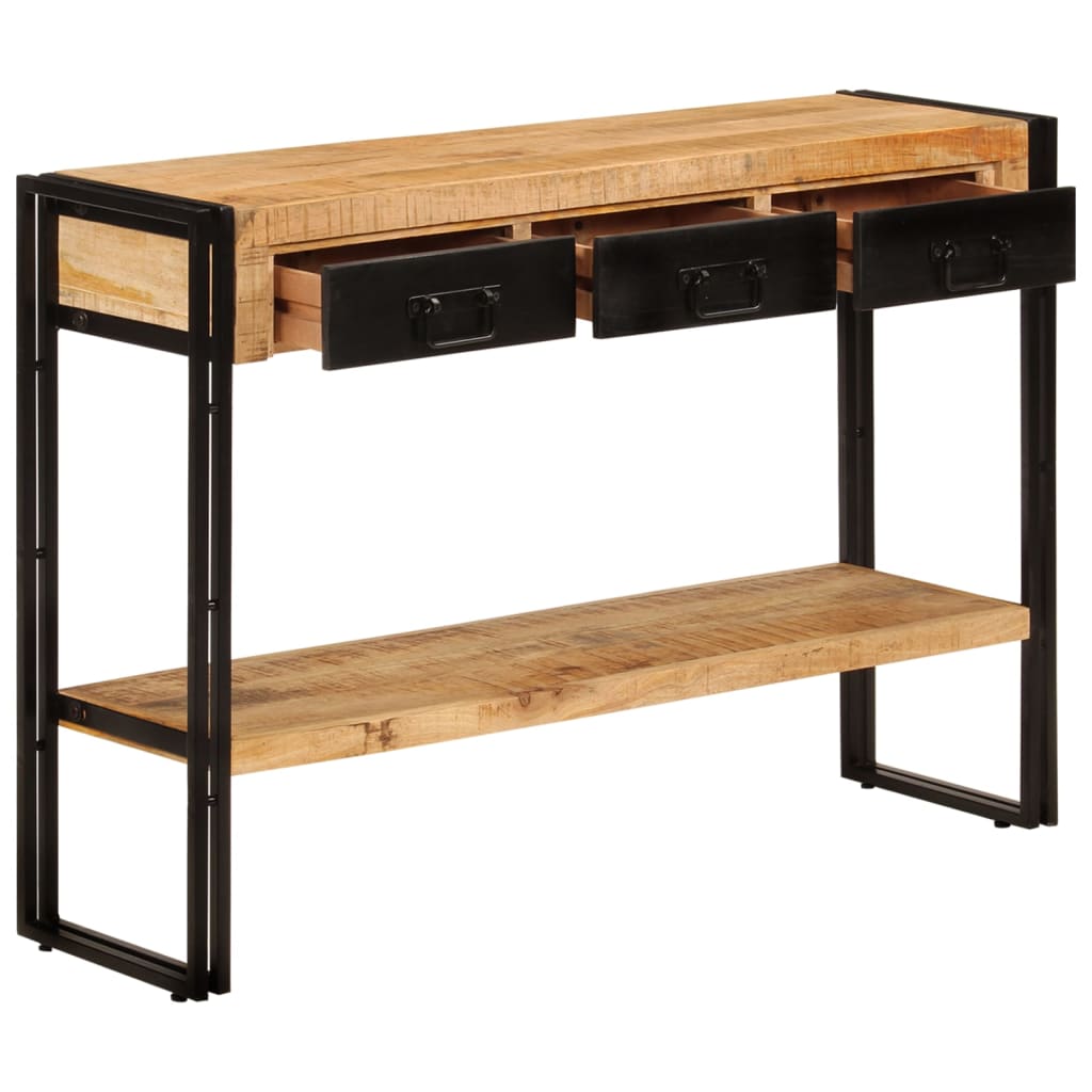 Konsolentisch 110x30x76 cm Altholz Massiv