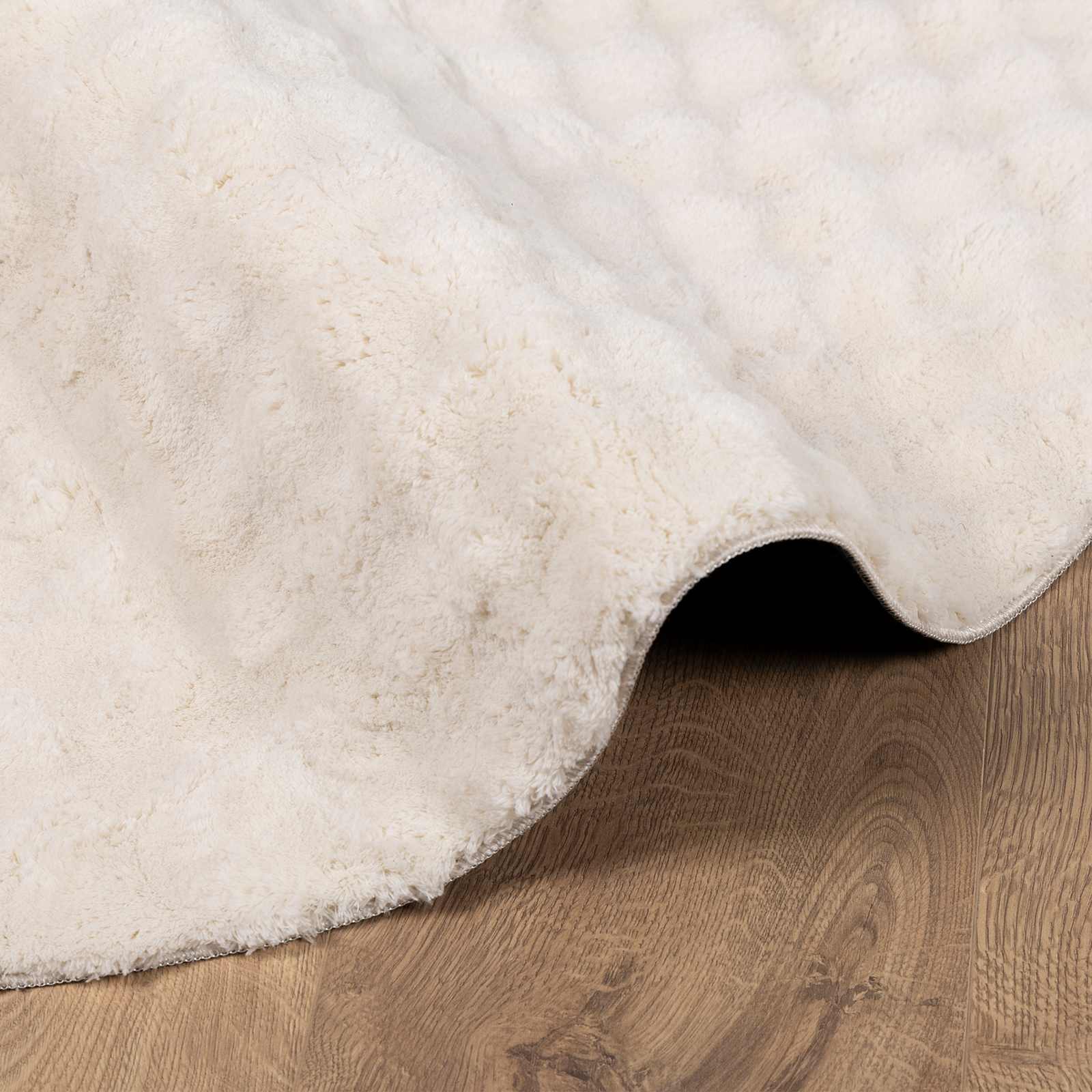 Bereichsteppiche Rechtwinklig SIROLO Creme 150 x 80 cm
