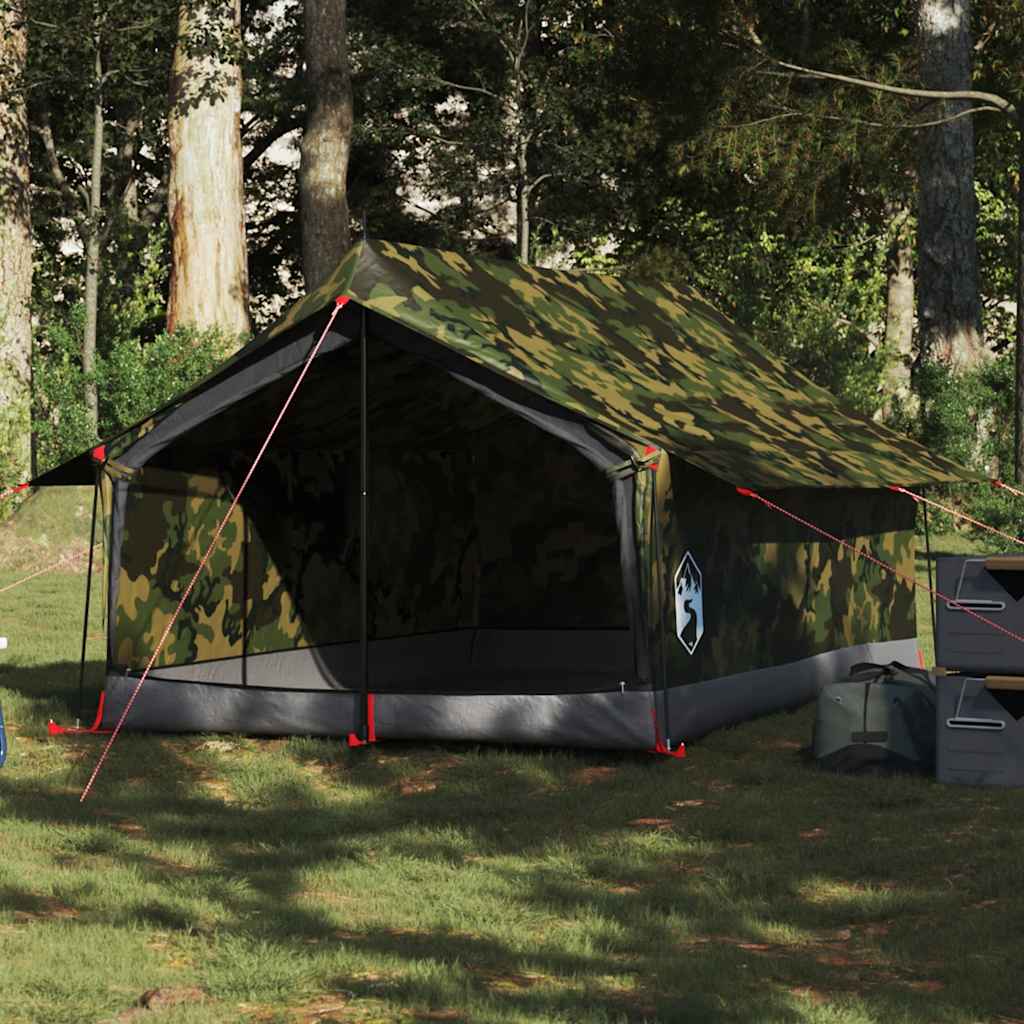 Campingzelt 2 Personen Olivgrün Wasserdicht