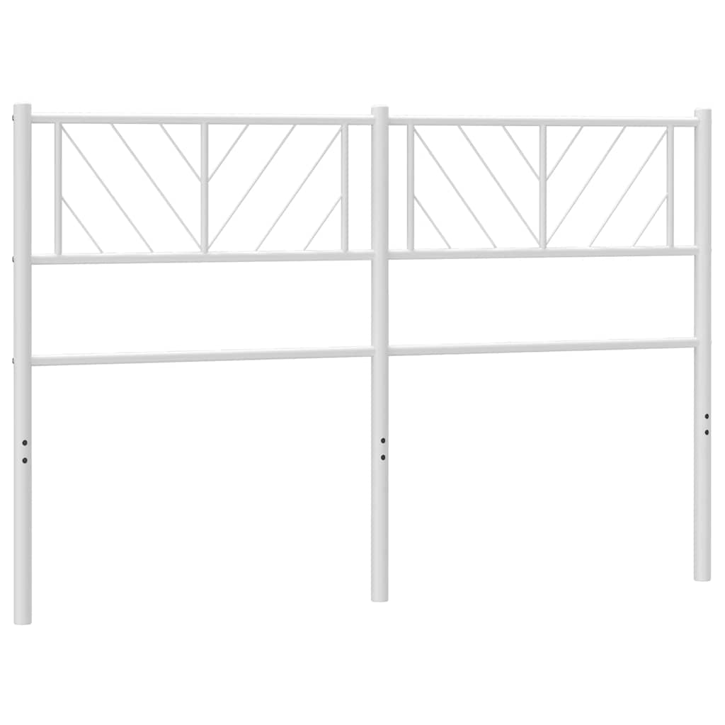 Ersatz-Kopfteil Metall Schwarz 100 cm
