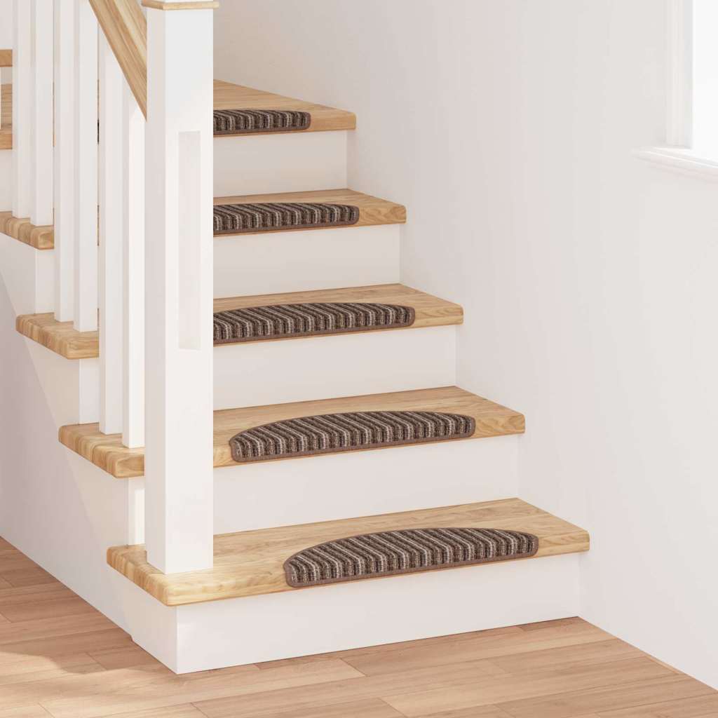 Selbstklebende Treppenschoner 15 pcs Anthrazit 56 x 17 x 3 cm
