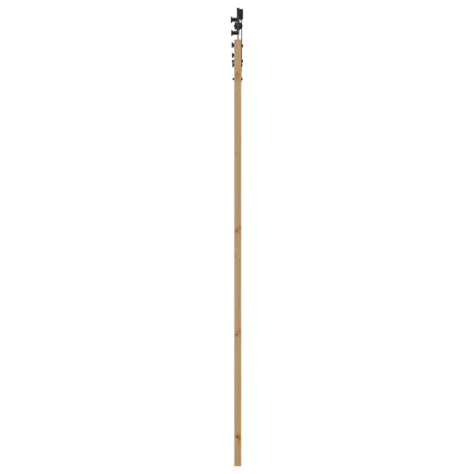 Schiebetür ORKDAL Natur 61 x 198,5 cm Massives Kiefernholz