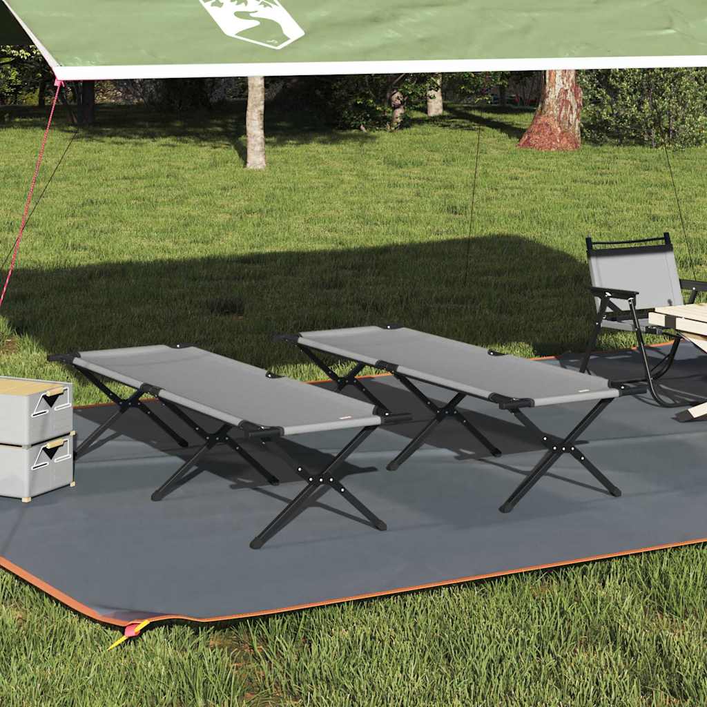 Klapp Schlafbett fürs Camping Blau 193 x 69 x 45 cm