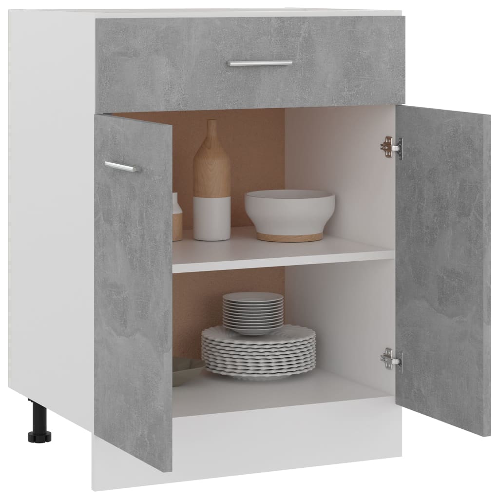 Spülenunterschrank Sonoma-Eiche 80x46x81,5 cm Holzwerkstoff