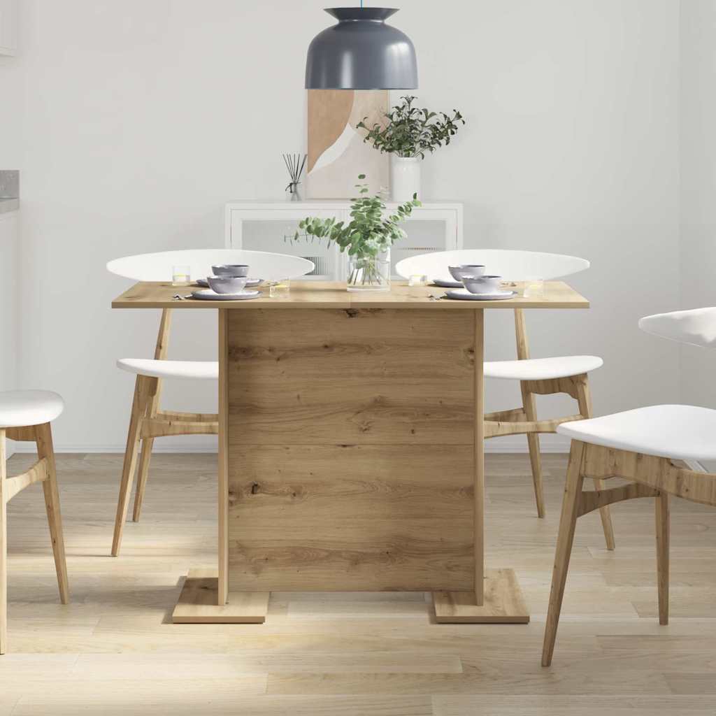 Esstisch Weiß 110x60x75 cm Holzwerkstoff