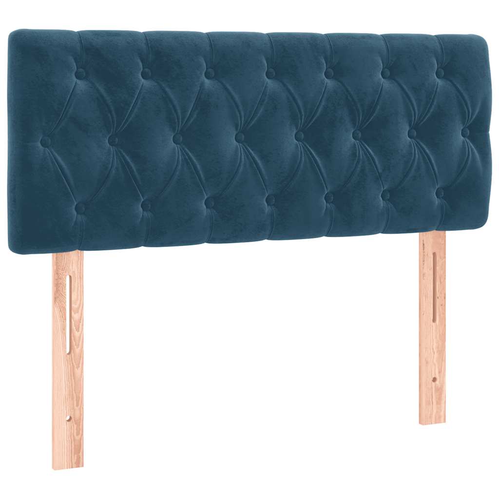 Kopfteil Hellgrau 80x7x118/128 cm Samt