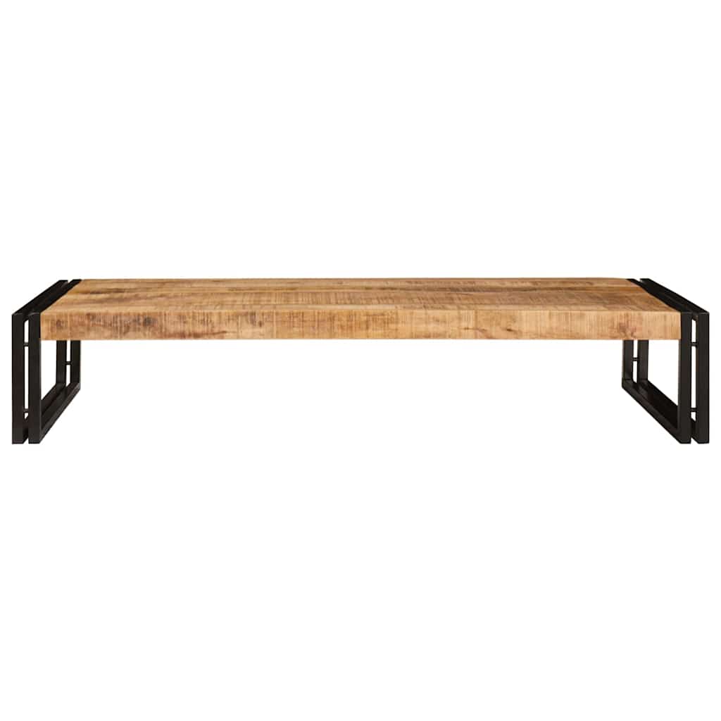 Badregal für Braun 40 x 50 x 23 cm Massives rohes Mangoholz
