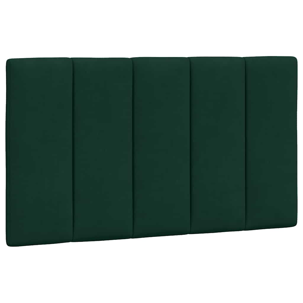 Bett mit Matratze "Hanko" Hellgrau 80x200 cm Samt