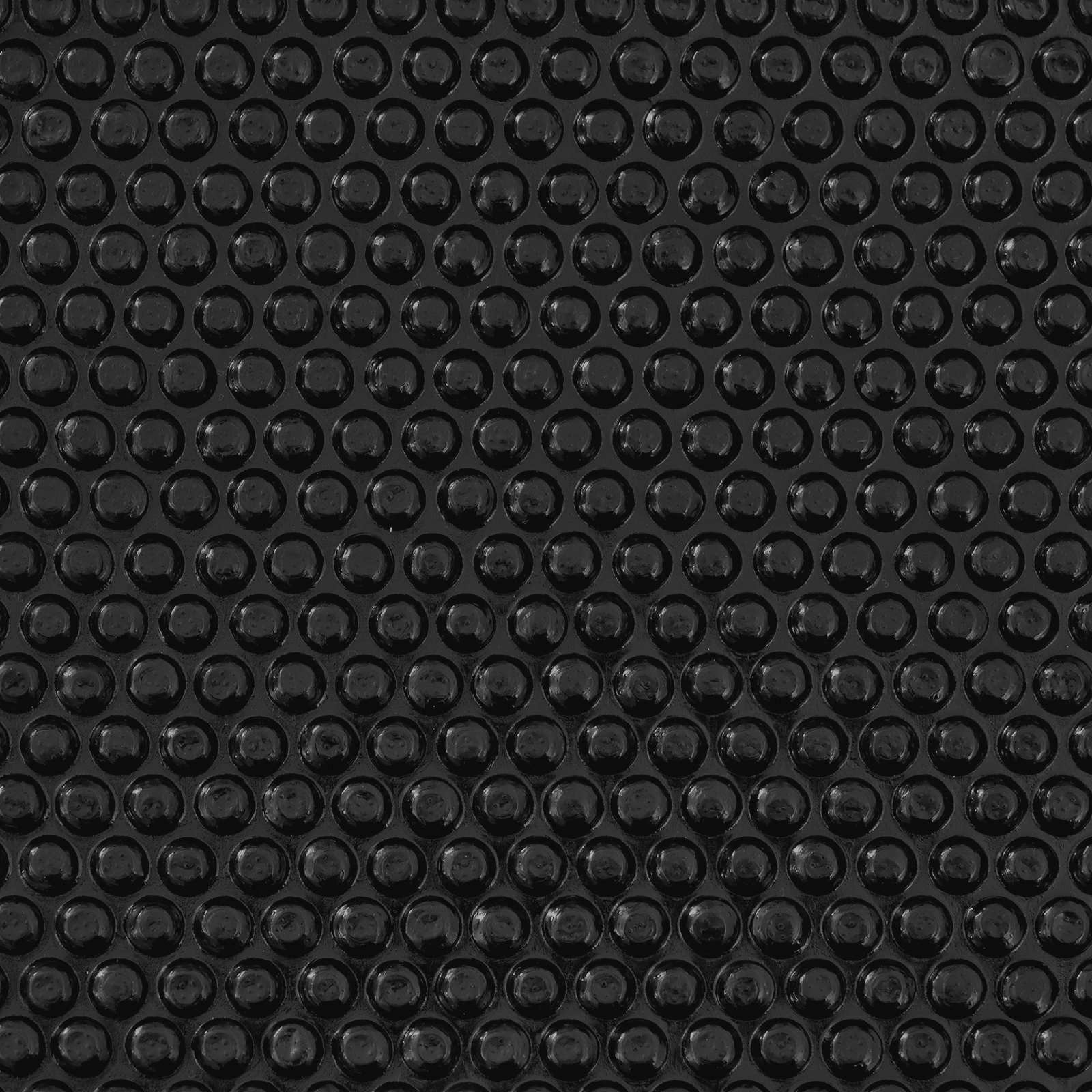 Solar Poolabdeckung 1000 x 500 cm 110 μm Quadratisch PE Schwarz