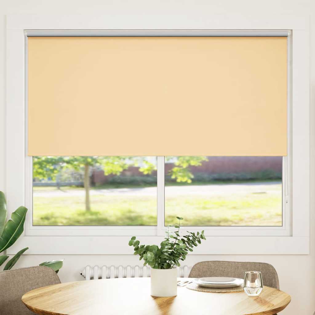 Verdunkelungsrollo 84,4 x 175 cm, Stoffbreite 80 cm, Weiß