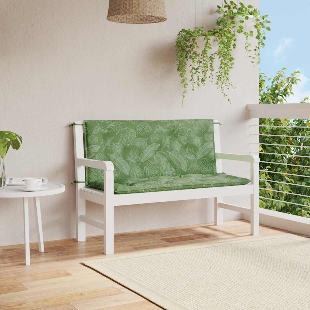 Gartenbank-Auflage Anthrazit 100x(50+50)x7 cm Oxford-Gewebe