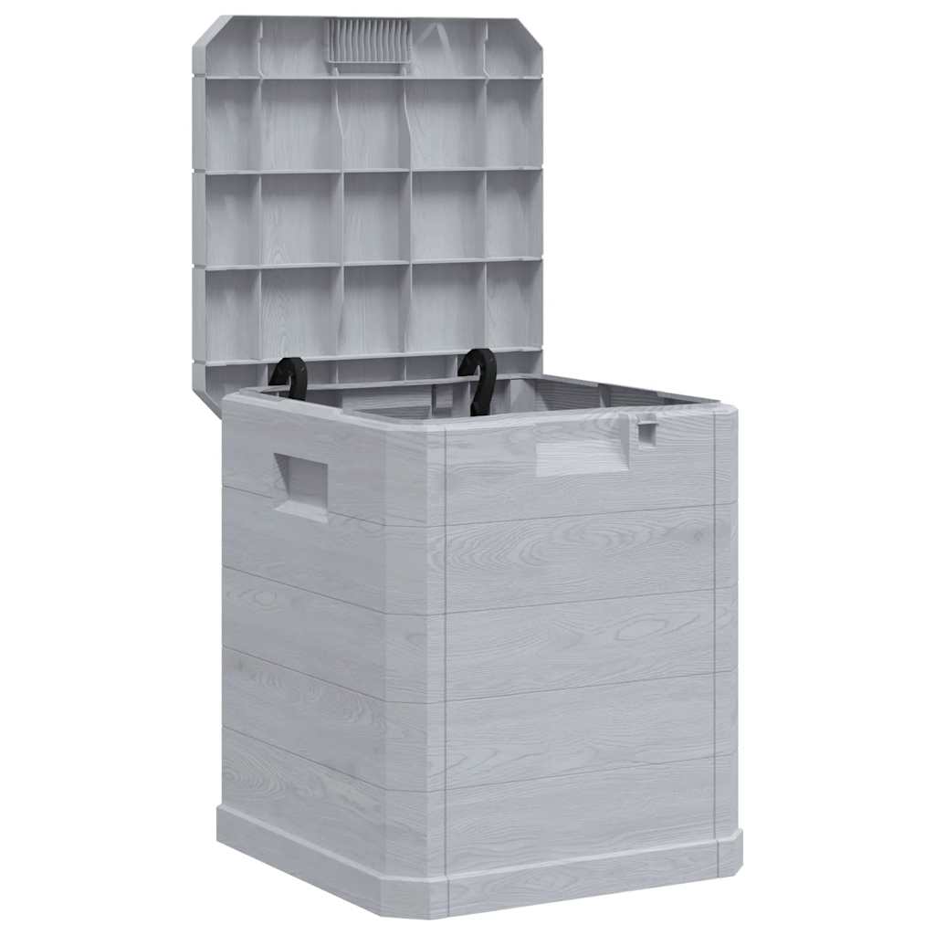 Outdoor-Kissenbox Anthrazit 77,5x44,5x53 cm Polypropylen