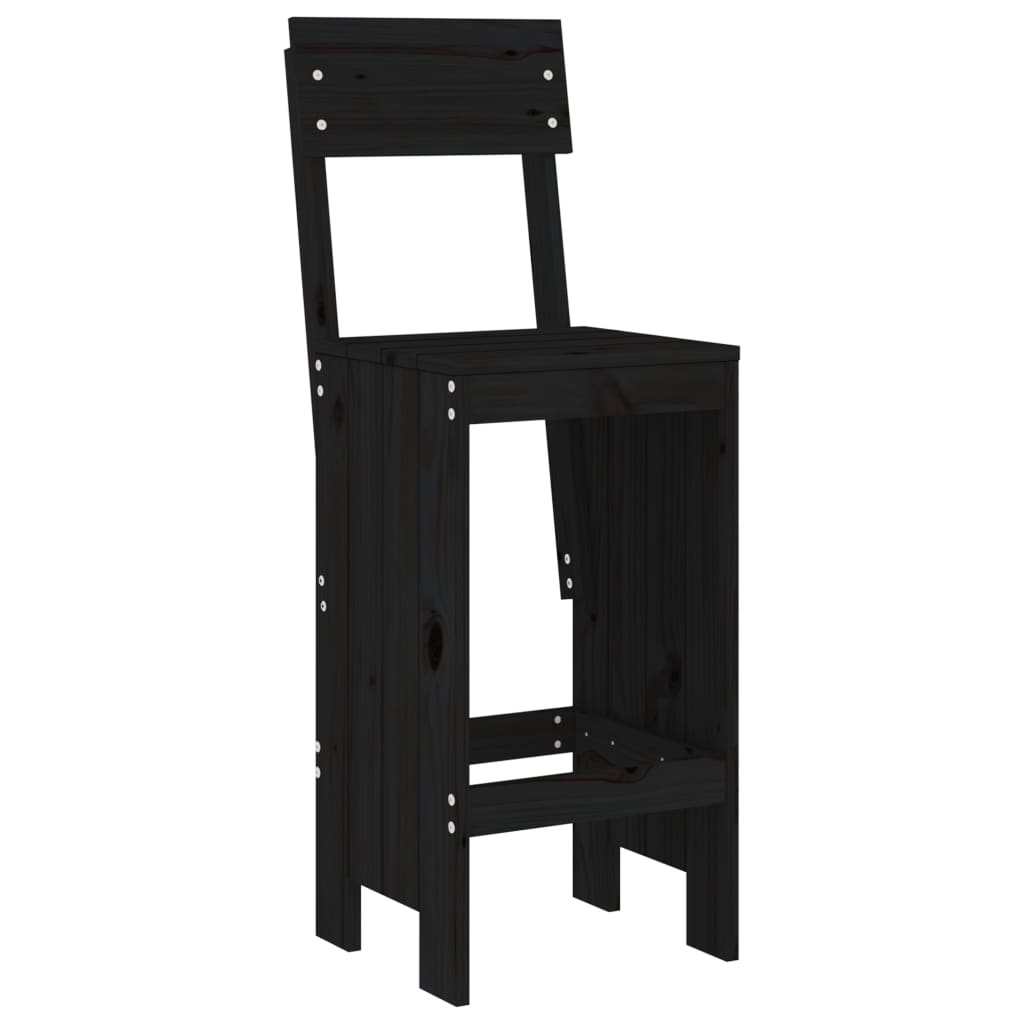 Barhocker 2 Stk. 40x42x120 cm Massivholz Kiefer
