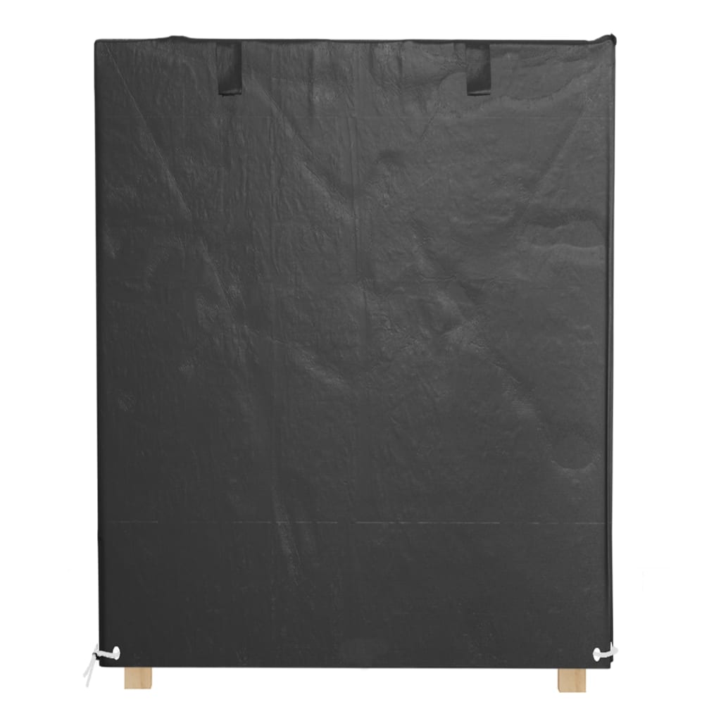 Hollywoodschaukel-Abdeckungen 2 Stk. 10 Ösen 255x145x170 cm