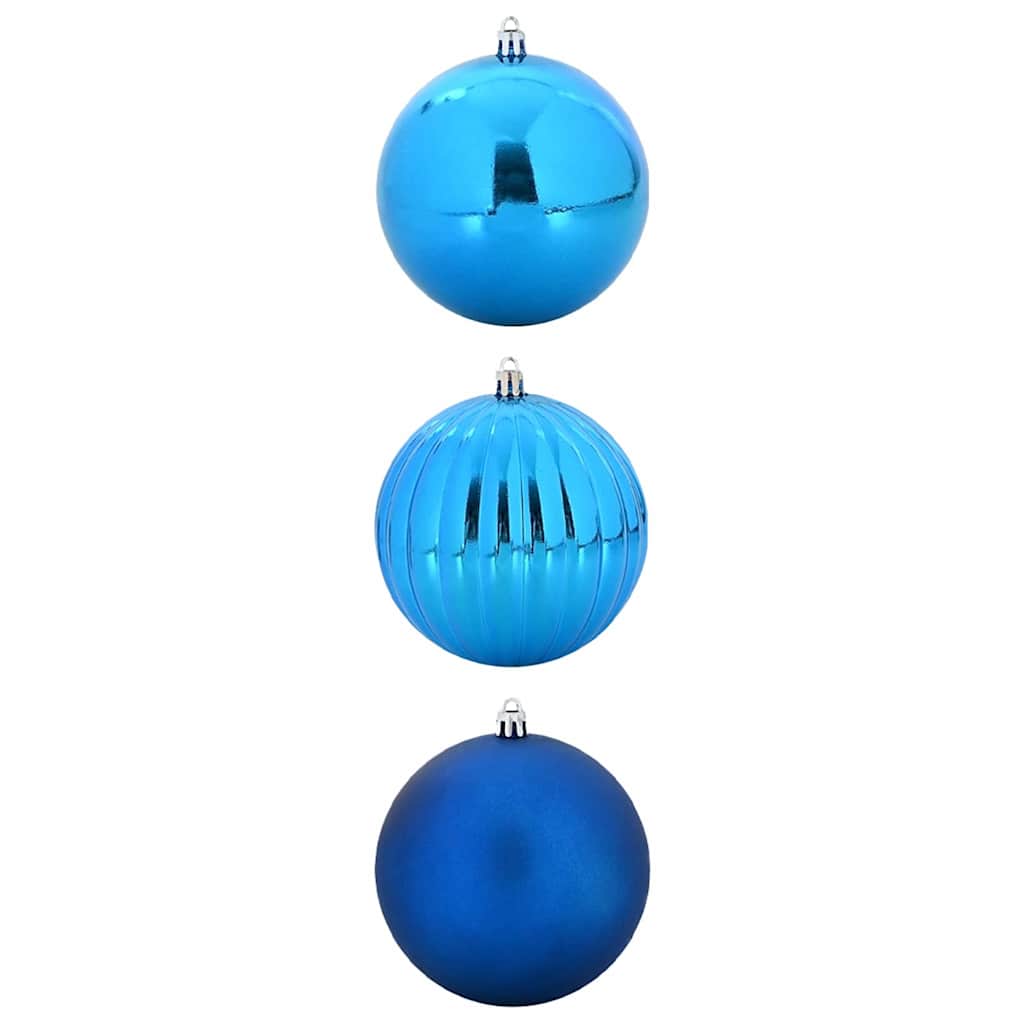 Weihnachtsbaumkugel Set XL 9 pcs Rot Kunststoff