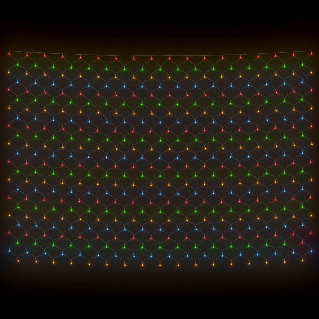 LED-Lichternetz Warmweiß 3x2 m 204 LEDs Indoor Outdoor