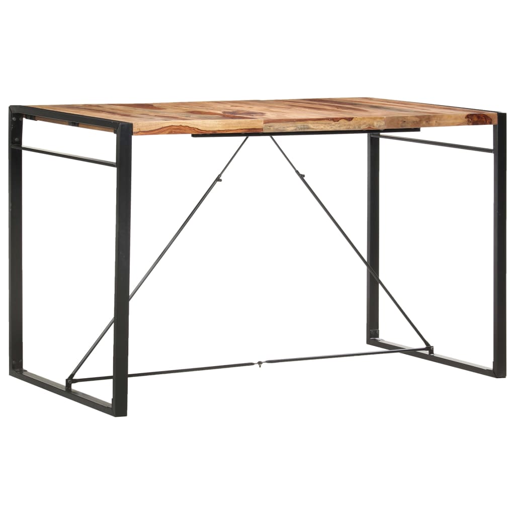 Bartisch 110 x 60 x 110 cm Massivholz Mango