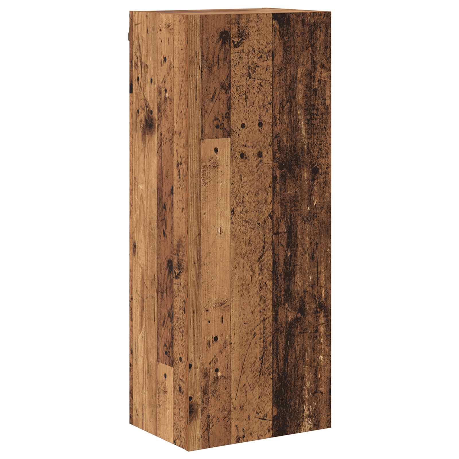 4-tlg. Wohnwand Weiß Holzwerkstoff