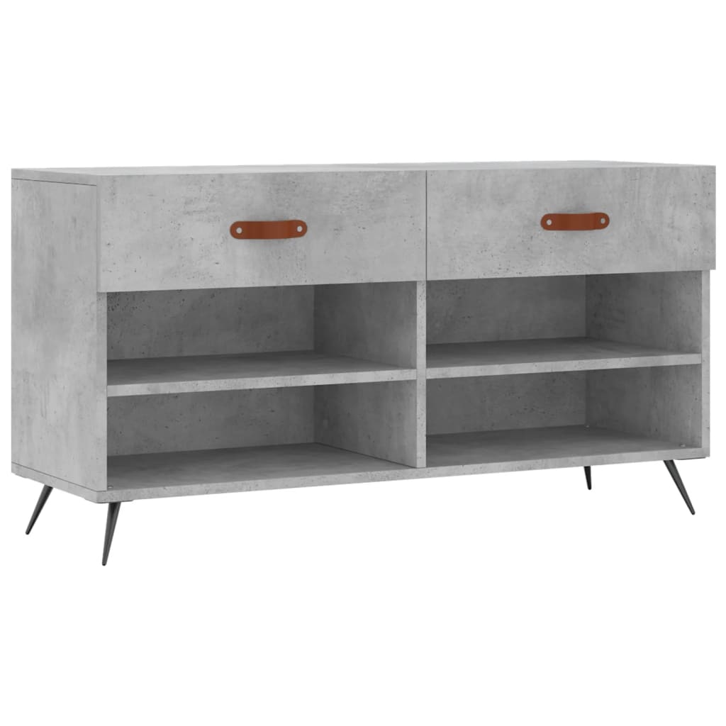 Schuhbank Weiß 102x35x55 cm Holzwerkstoff