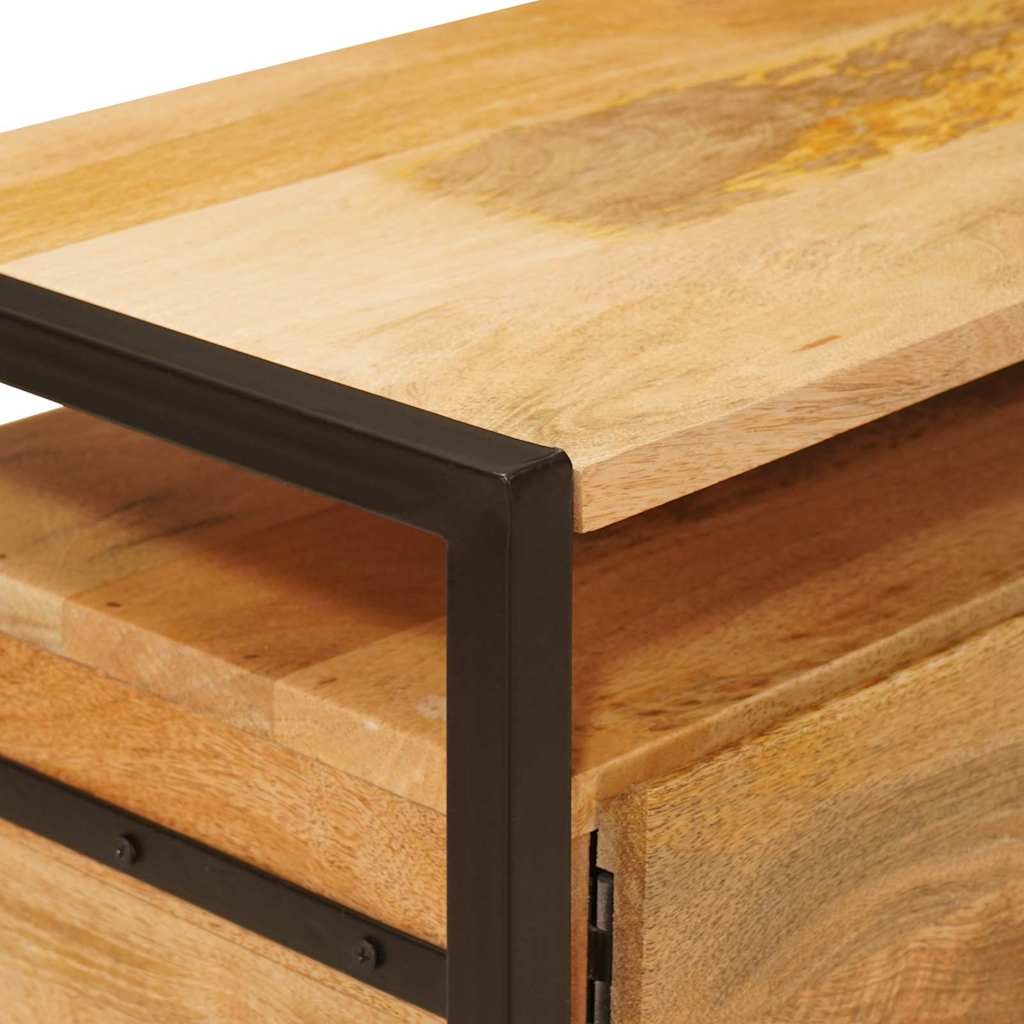 Sideboard 110x35x65 cm Massivholz Mango