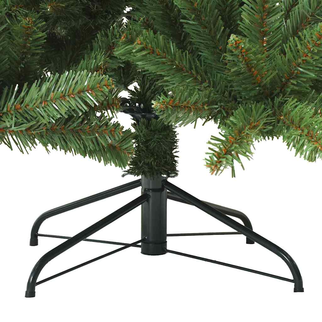 Künstlicher klappbarer Weihnachtsbaum Grün 150 cm PVC, Stahl